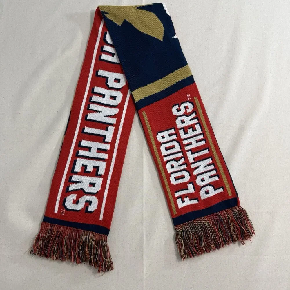 Florida Panthers NHL Ford Hockey Team Scarf Long